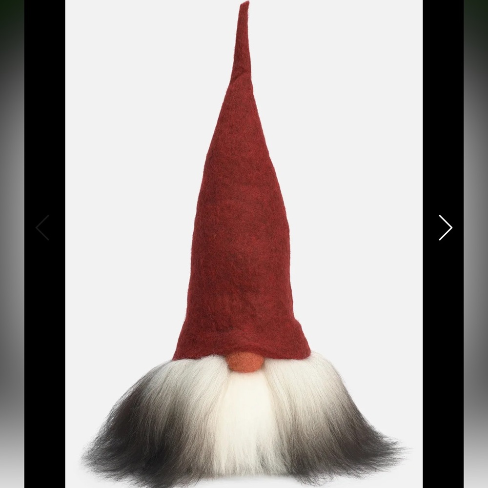 Verner Tomte Gnome w/Red Felt Hat